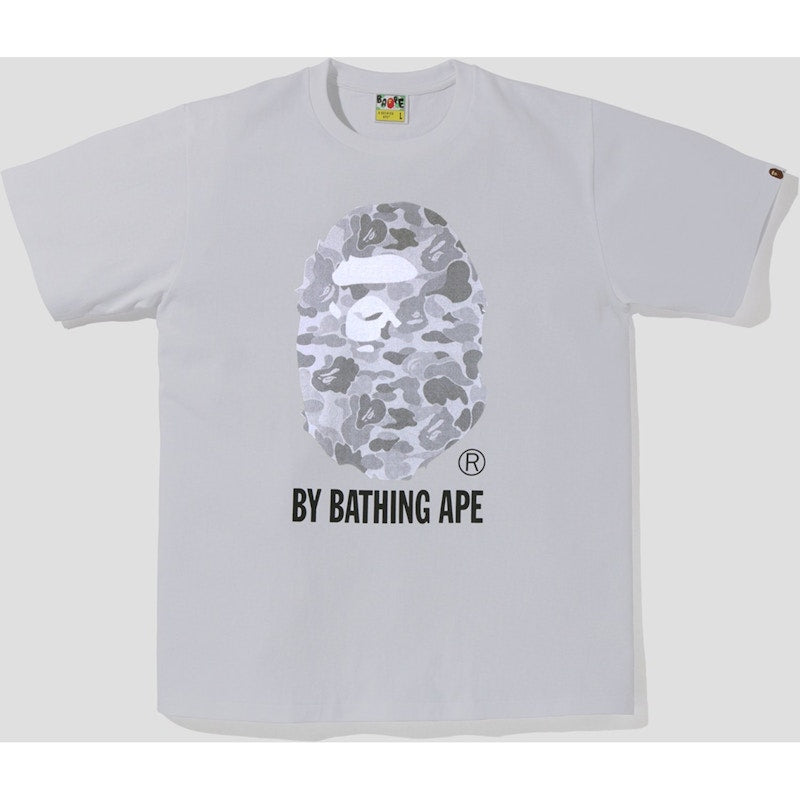 BAPE ABC Dot Reflective By Bathing Tee White