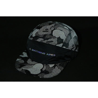 BAPE ABC Dot Reflective Cap Black