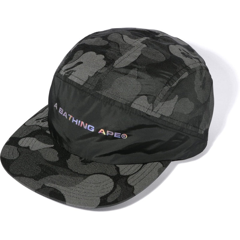 BAPE ABC Dot Reflective Cap Black