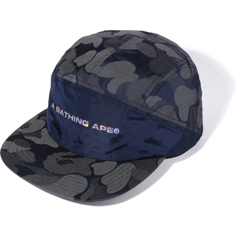 BAPE ABC Dot Reflective Cap Navy