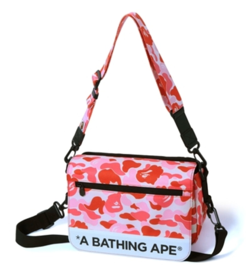 BAPE ABC Double Strap Bag (FW19) Pink