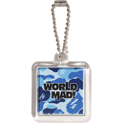 BAPE ABC Keychain Blue