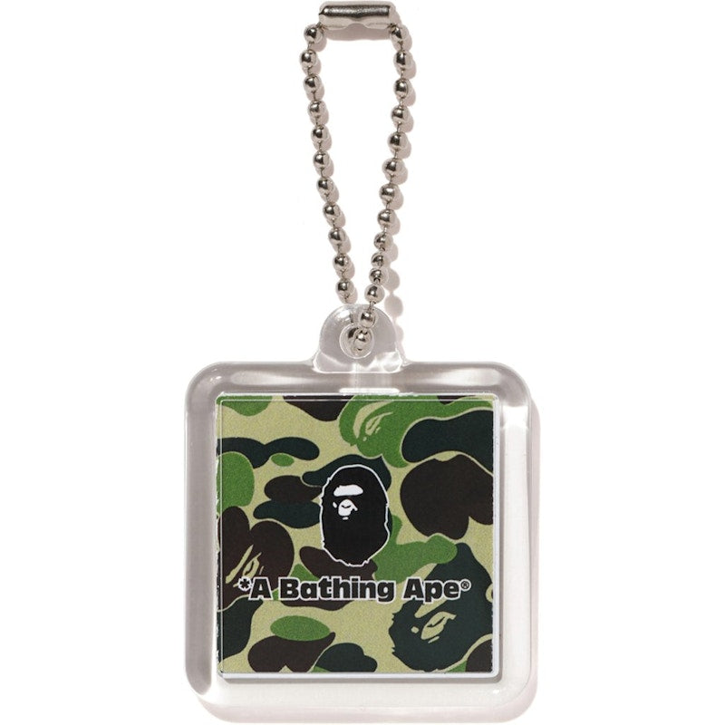 BAPE ABC Keychain Green