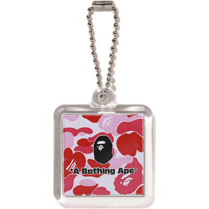 BAPE ABC Keychain Pink