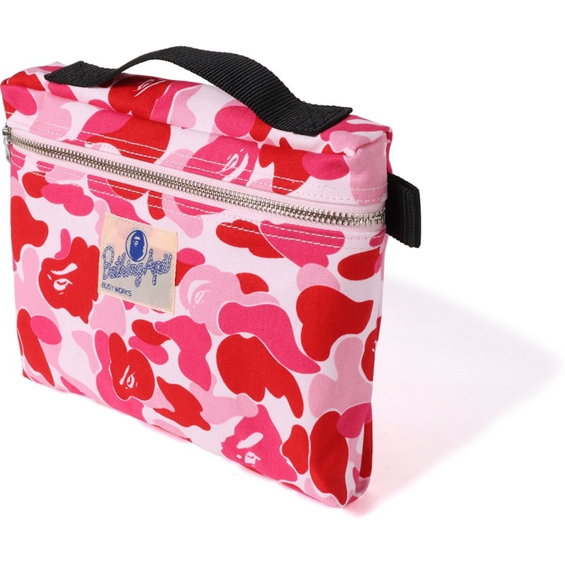 BAPE ABC Music Pouch Pink