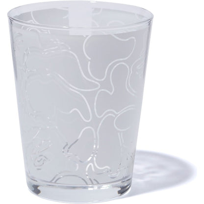 BAPE ABC Neon Camo Glass White