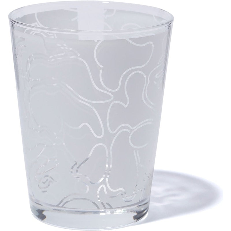 BAPE ABC Neon Camo Glass White