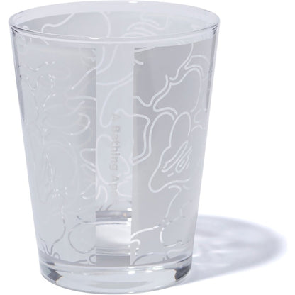 BAPE ABC Neon Camo Glass White