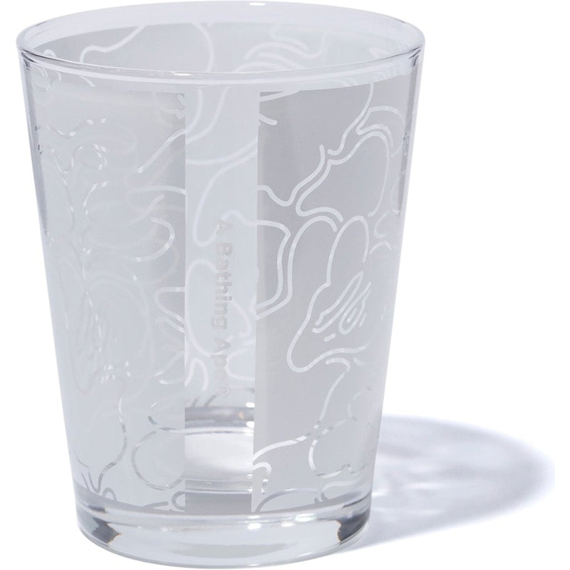 BAPE ABC Neon Camo Glass White