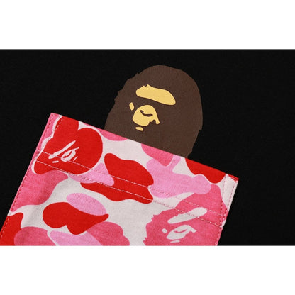 BAPE ABC Pocket Tee Black/Pink