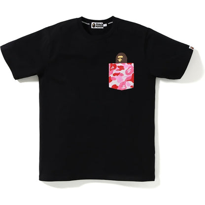 BAPE ABC Pocket Tee Black/Pink
