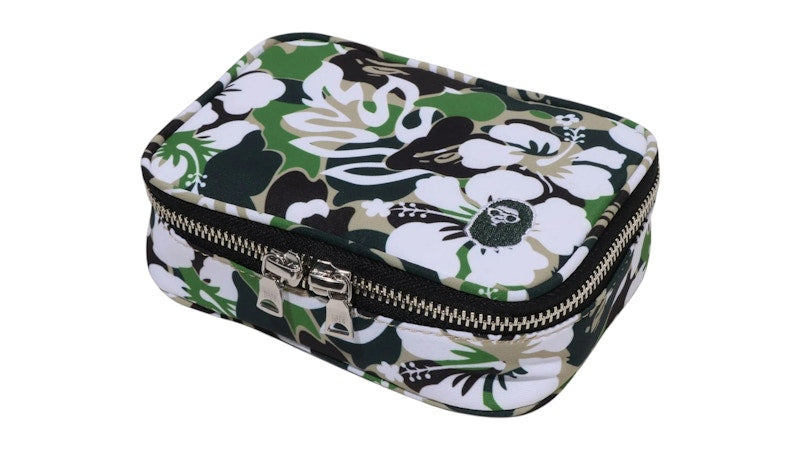 BAPE ABC Resort Camo Amenity Pouch Green