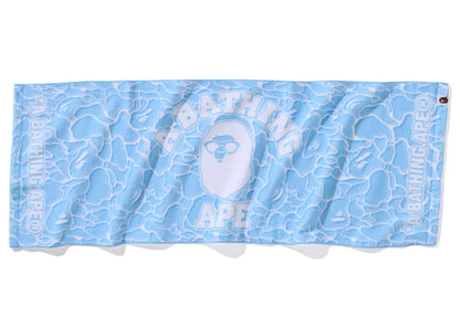 BAPE ABC Sea Surface Camo Beach Towel Blue