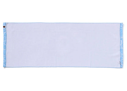 BAPE ABC Sea Surface Camo Beach Towel Blue