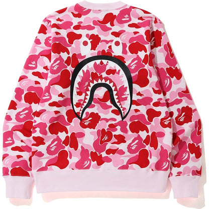 BAPE ABC Shark Crewneck Pink