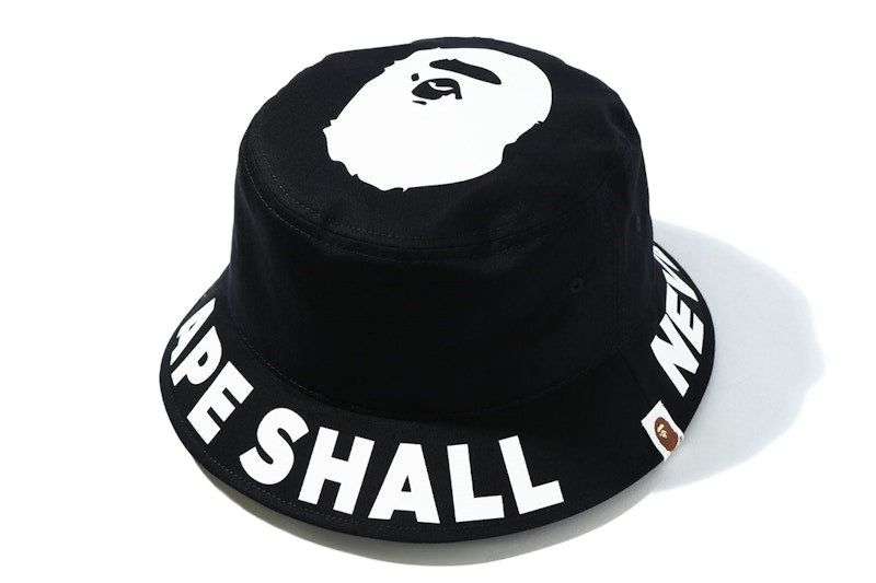 BAPE ASNKA Bucket Hat Black