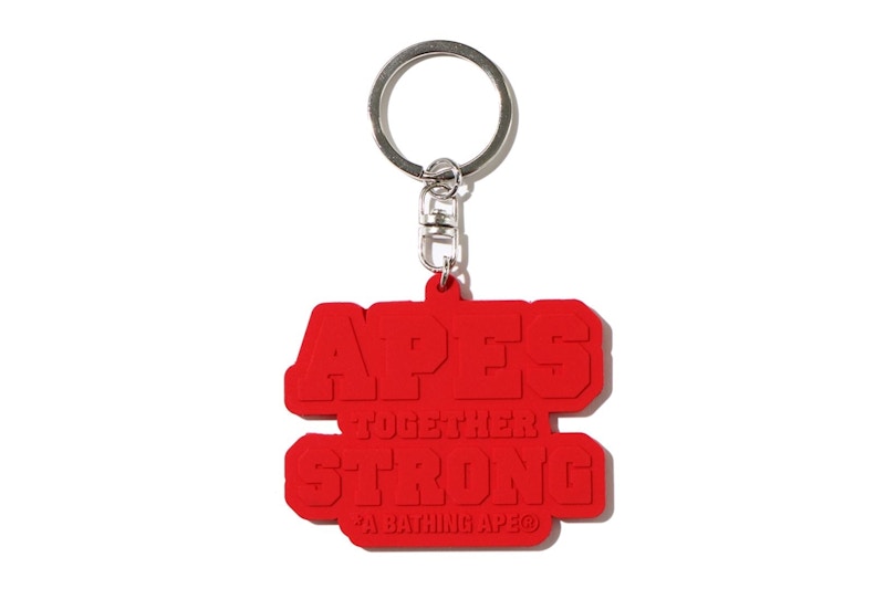 BAPE ATS Keychain Red