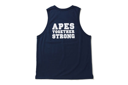 BAPE ATS Tank Top Navy
