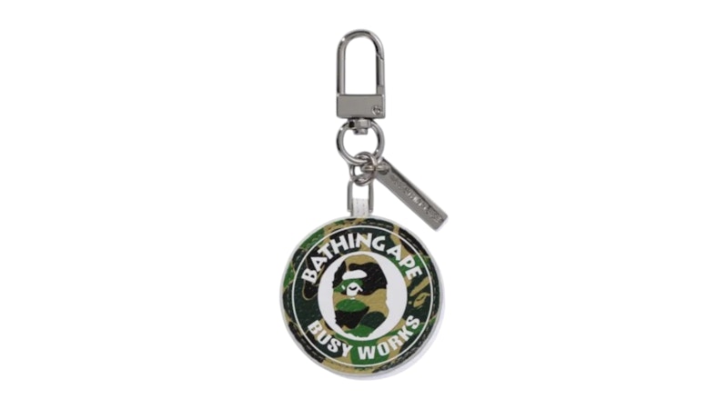 BAPE Abc Camo Busy Works Keychain Keychain Green