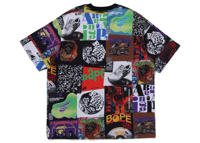 BAPE Album Monogram Tee Multicolor