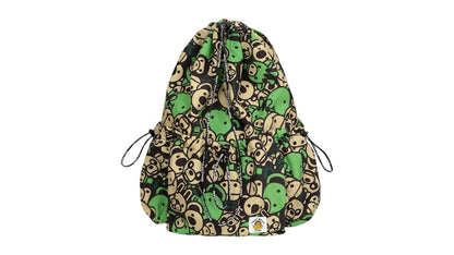 BAPE All Friends Large Backpack Green