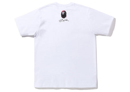 BAPE Ape Back Street Tee White