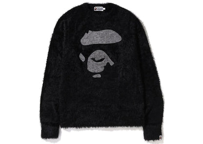 BAPE Ape Face Knit Black