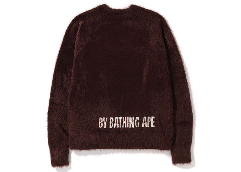 BAPE Ape Face Knit Brown