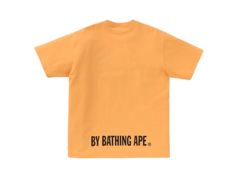 BAPE Ape Face Tee Orange