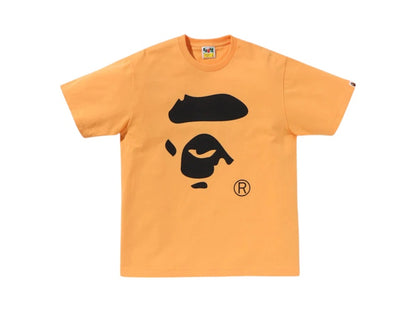 BAPE Ape Face Tee Orange