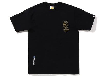 BAPE Ape Glitch Tee Black