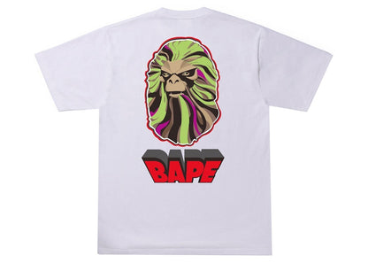 BAPE Ape Head 1 Tee White