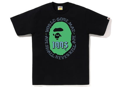 BAPE Ape Head 1993 Tee Black