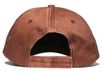 BAPE Ape Head Acid Wash Logo Cap Brown