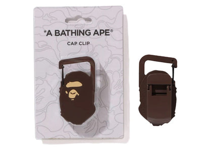 BAPE Ape Head Acid Wash Logo Cap Brown