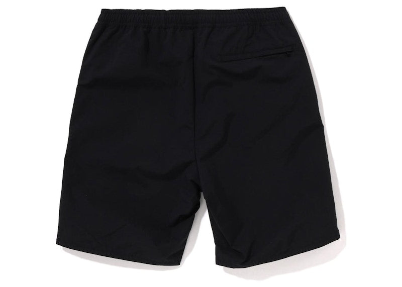 BAPE Ape Head Beach Shorts Black