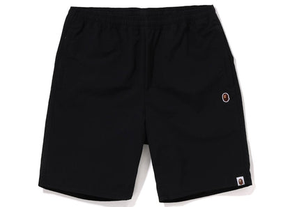 BAPE Ape Head Beach Shorts Black