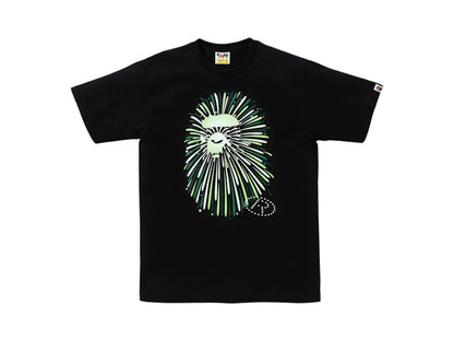 BAPE Ape Head Firework I Tee Black/Green