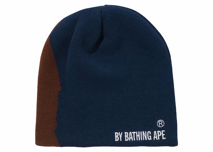 BAPE Ape Head Knit Cap Navy