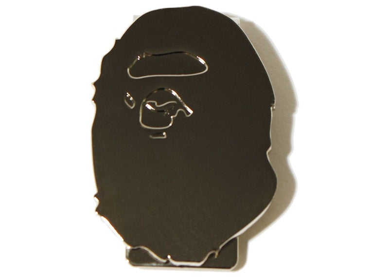 BAPE Ape Head Money Clip Silver