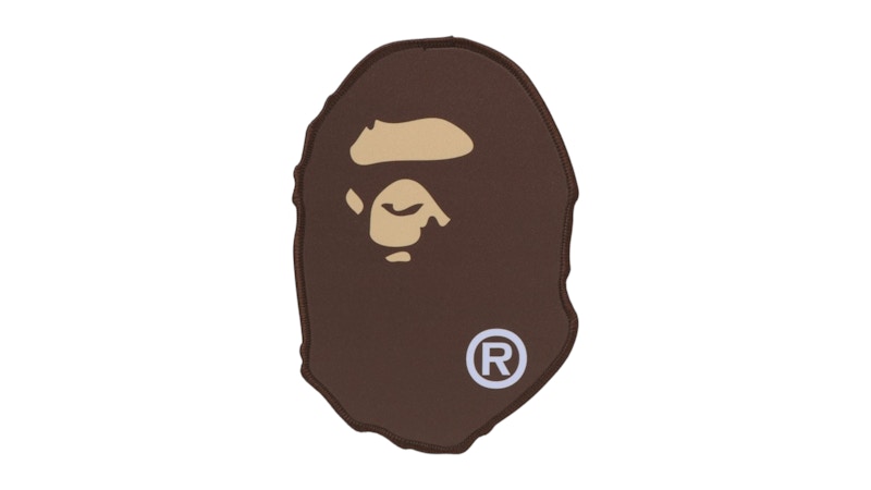 BAPE Ape Head Mouse Pad Brown