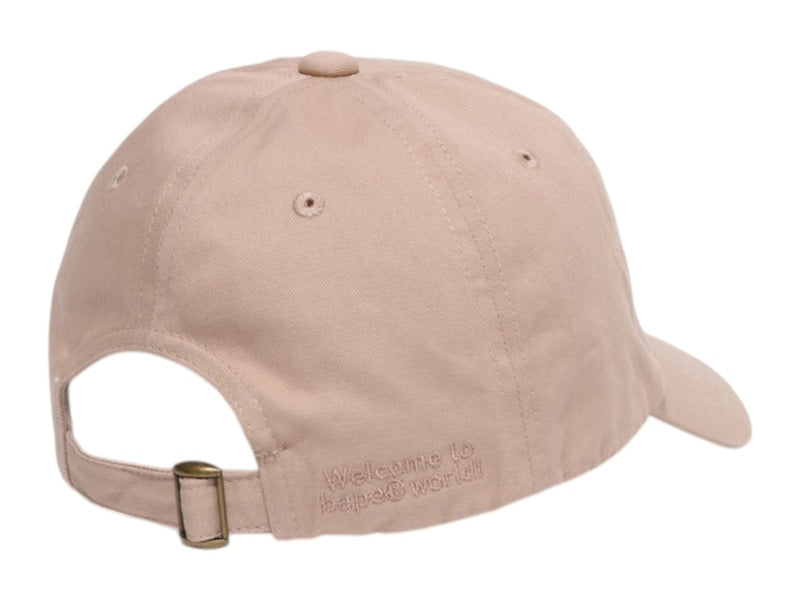 BAPE Ape Head One Point Cap Beige