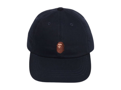 BAPE Ape Head One Point Cap Navy