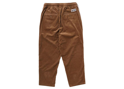 BAPE Ape Head One Point Corduroy Chef Pants Beige