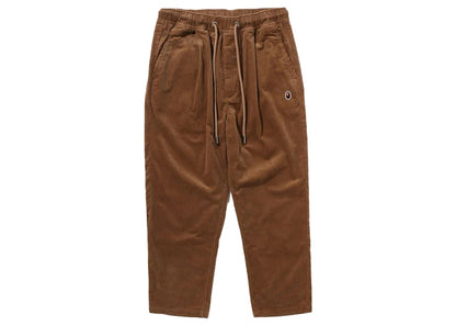 BAPE Ape Head One Point Corduroy Chef Pants Beige