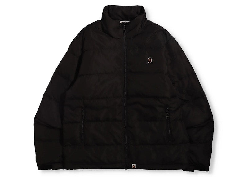 BAPE Ape Head One Point Down Jacket Black