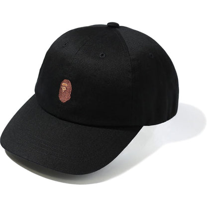 BAPE Ape Head One Point Panel Cap Black