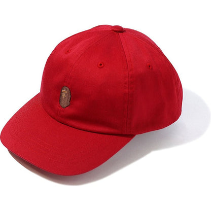 BAPE Ape Head One Point Panel Cap Red