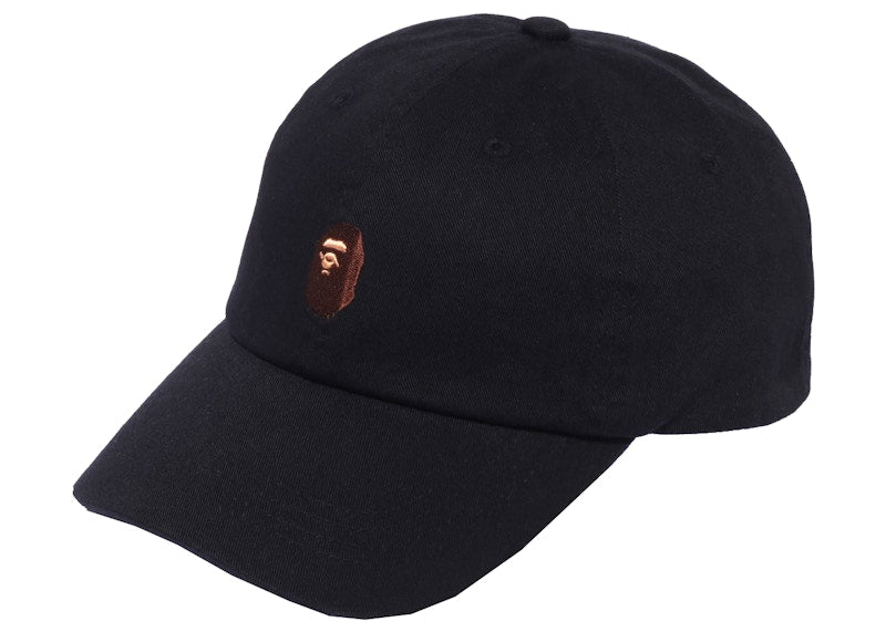 BAPE Ape Head One Point Panel Cap (SS22) Black