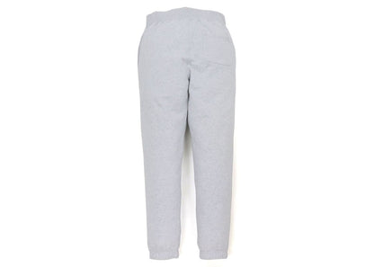 BAPE Ape Head One Point Sweat Pants (FW21) Grey